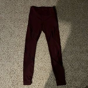 lululemon - sz 6 - Luxtreme high rise pants